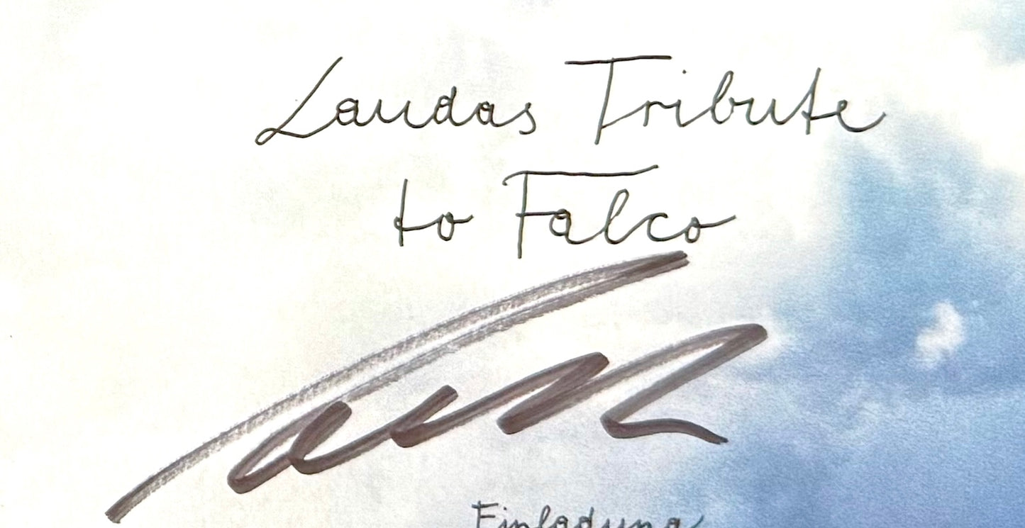 Niki Lauda, Former Ferrari F1 Champion, Hand Signed Official 'Lauda Air' Programme Presentation & COA
