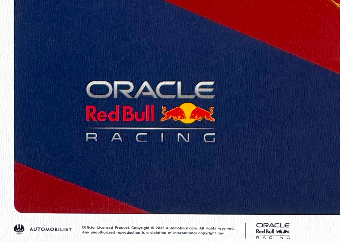 Max Verstappen, Official Red Bull Formula One 50cm x 40cm Limited Edition Automobilist Poster