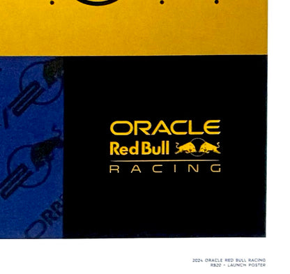 Official Red Bull 20th Anniversary, Formula One, 70cm x 50cm Limited Edition Automobilist Poster