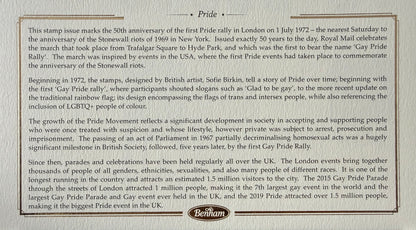 Ian McKellen, Gandalf, Hand Signed Framed, Mounted Original 'Pride' FDC With COA