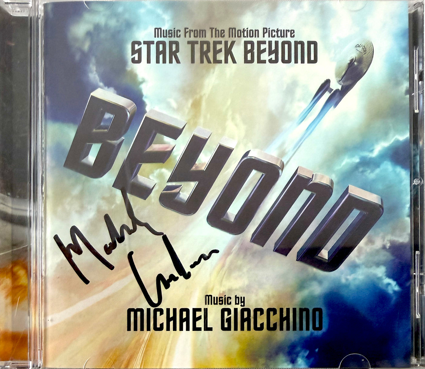 Michael Giachinno, Hand Signed 'Star Trek Beyond' Compact Disc & COA
