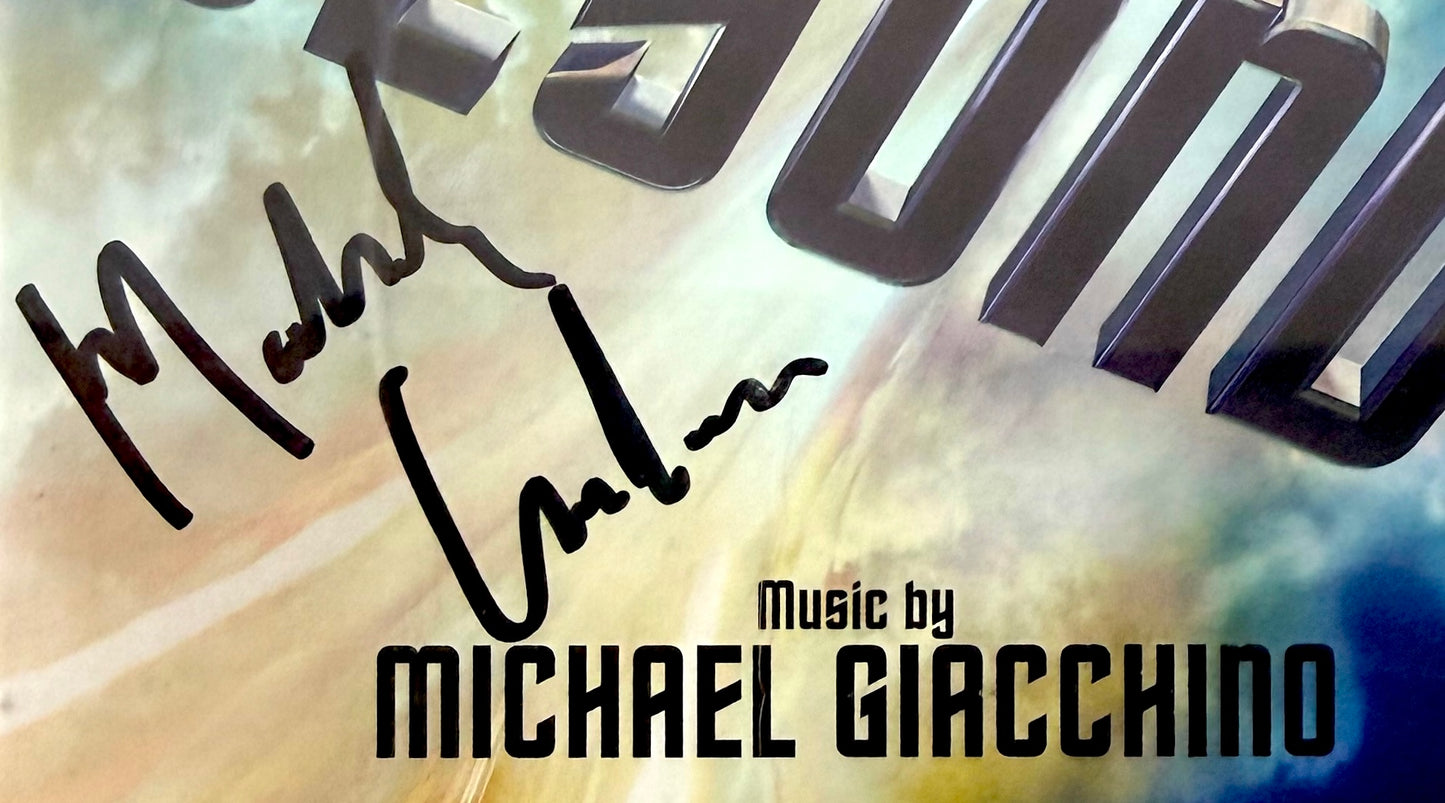 Michael Giachinno, Hand Signed 'Star Trek Beyond' Compact Disc & COA