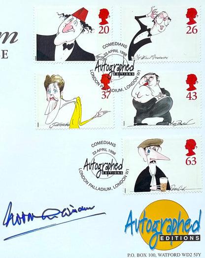 Sir Norman Wisdom, British Icon, Hand Signed First Day Cover FDC