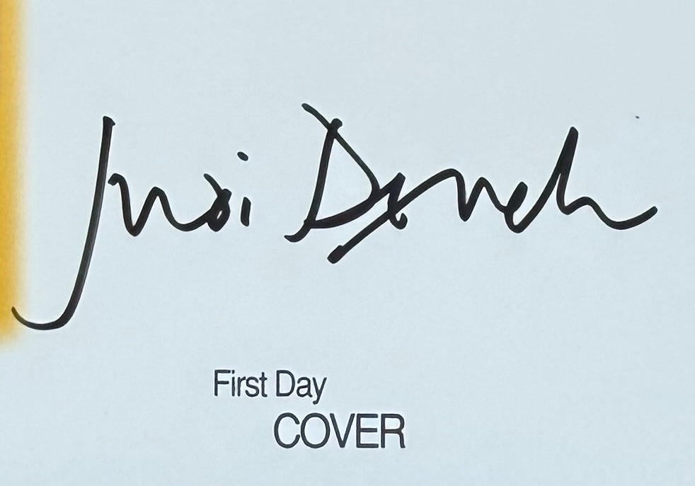 Dame Judi Dench, 007 'M' James Bond Actress, Hand Signed FDC First Day Cover