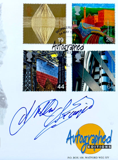 Arthur Scargill, Former National Union of Mineworkers Leader Hand Signed FDC, First Day Cover