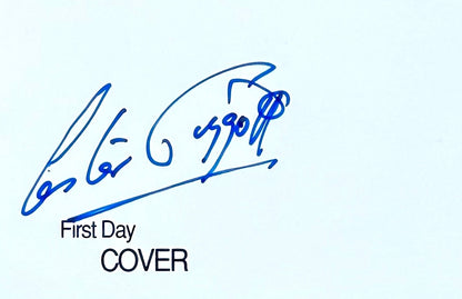 Lester Piggott, Hand Signed 2001 'Autographed Editions' FDC, First Day Cover