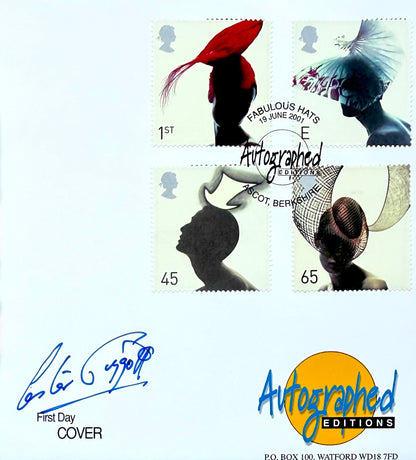 Lester Piggott, Hand Signed 2001 'Autographed Editions' FDC, First Day Cover