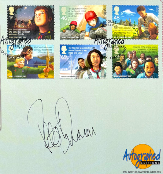 Peter Duncan, British 'Blue Peter' Icon, Hand Signed First Day Cover FDC