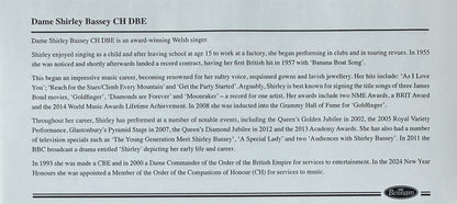 Shirley Bassey Hand Signed Framed, Mounted Original 'James Bond 007' FDC & COA