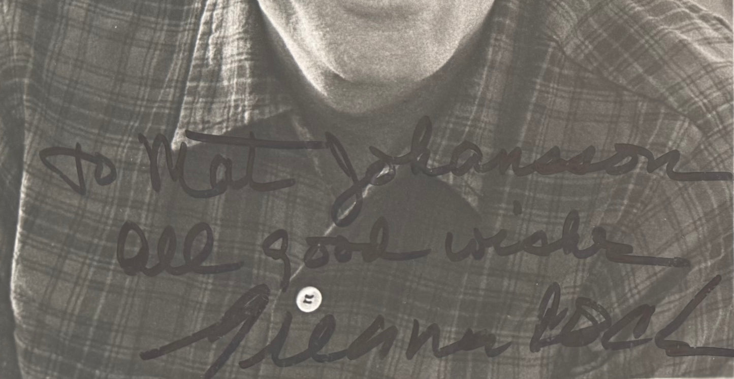 Gregory Peck, Famous U.S Actor, Hand Signed Framed Mounted Photo With COA