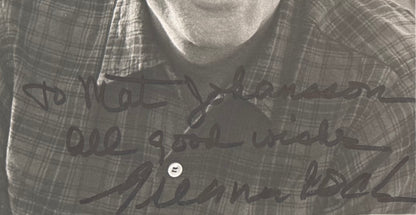 Gregory Peck, Famous U.S Actor, Hand Signed Framed Mounted Photo With COA
