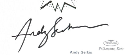 Andy Serkis, Hand Signed Framed, Mounted Original 'Marvel' FDC & COA