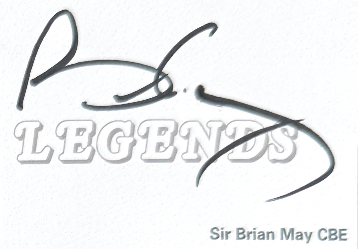 Brian May, Hand Signed Queen FDC, First Day Cover, And COA
