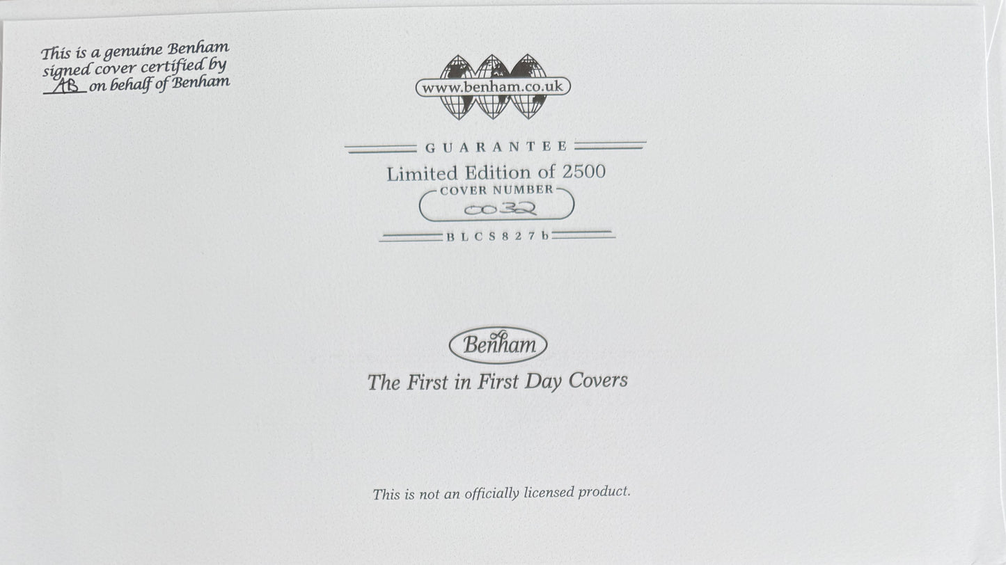 Brian May, Hand Signed Queen FDC, First Day Cover, And COA