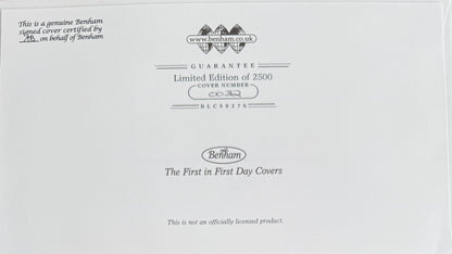 Brian May, Hand Signed Queen FDC, First Day Cover, And COA