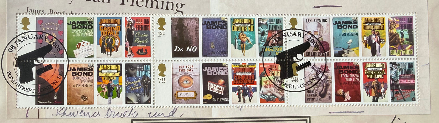 Shirley Bassey, Hand Signed Original 'James Bond 007' FDC First Day Cover