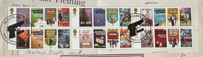 Shirley Bassey, Hand Signed Original 'James Bond 007' FDC First Day Cover