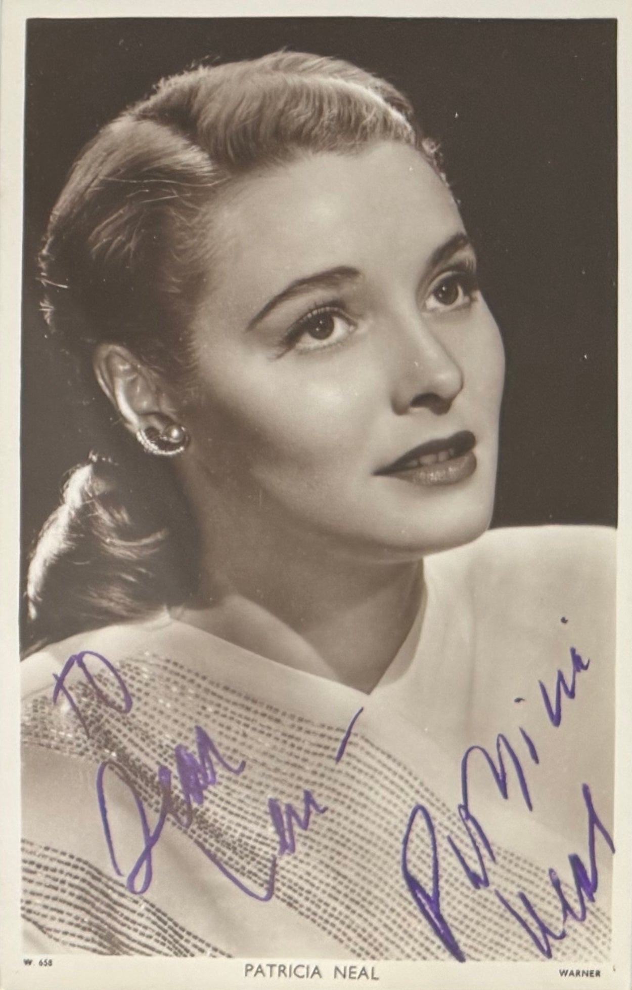 Patricia Neal, Hollywood Actress, Hand Signed Framed Official Photo & COA