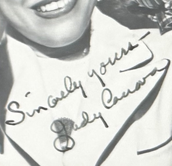 Judy Canova, Hollywood Actress, Hand Signed Framed Official Photo & COA