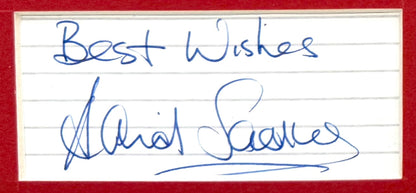 David Sadler, Manchester United, Hand Signed Mounted Card Presentation, 15cm x 10cm & COA