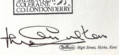 Jack Charlton, England Football Legend, Hand Signed 'British Fishes' First Day Cover, FDC
