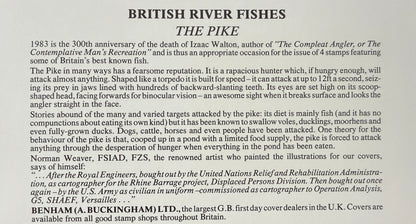 Jack Charlton, England Football Legend, Hand Signed 'British Fishes' First Day Cover, FDC