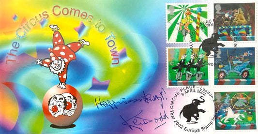 Ken Dodd, British Entertainment  Icon, Hand Signed Limited Edition 2002 First Day Cover FDC