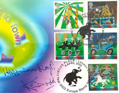 Ken Dodd, British Entertainment  Icon, Hand Signed Limited Edition 2002 First Day Cover FDC