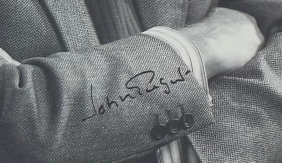 Sir John Gielgud Hand Signed Framed 25cm x 20cm Photo With COA