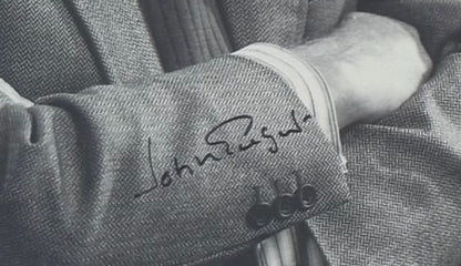 Sir John Gielgud Hand Signed Framed 25cm x 20cm Photo With COA