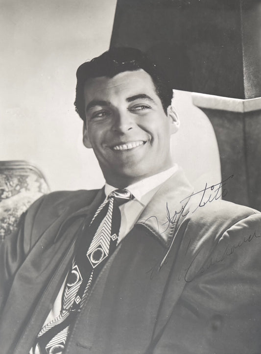 Rory Calhoun, Famous U.S Actor, Hand Signed Framed Mounted Photo With COA