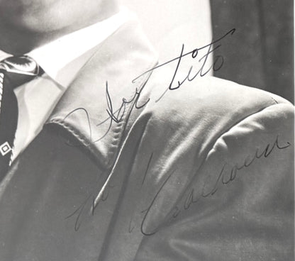 Rory Calhoun, Famous U.S Actor, Hand Signed Framed Mounted Photo With COA