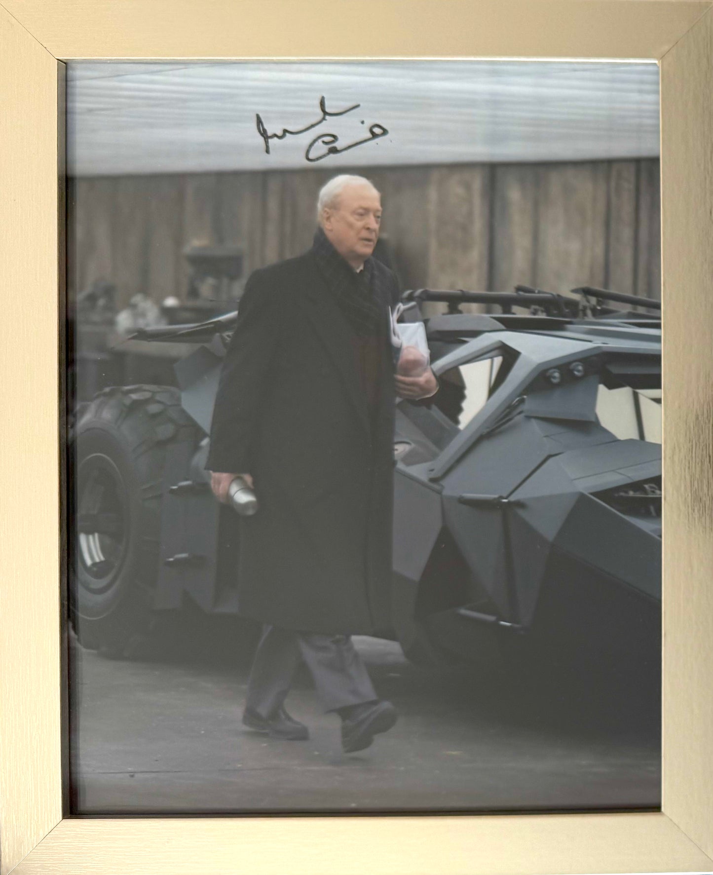 Michael Caine, Hand Signed 'Batman, The Dark Knight', Film Photo & COA
