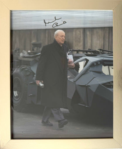 Michael Caine, Hand Signed 'Batman, The Dark Knight', Film Photo & COA