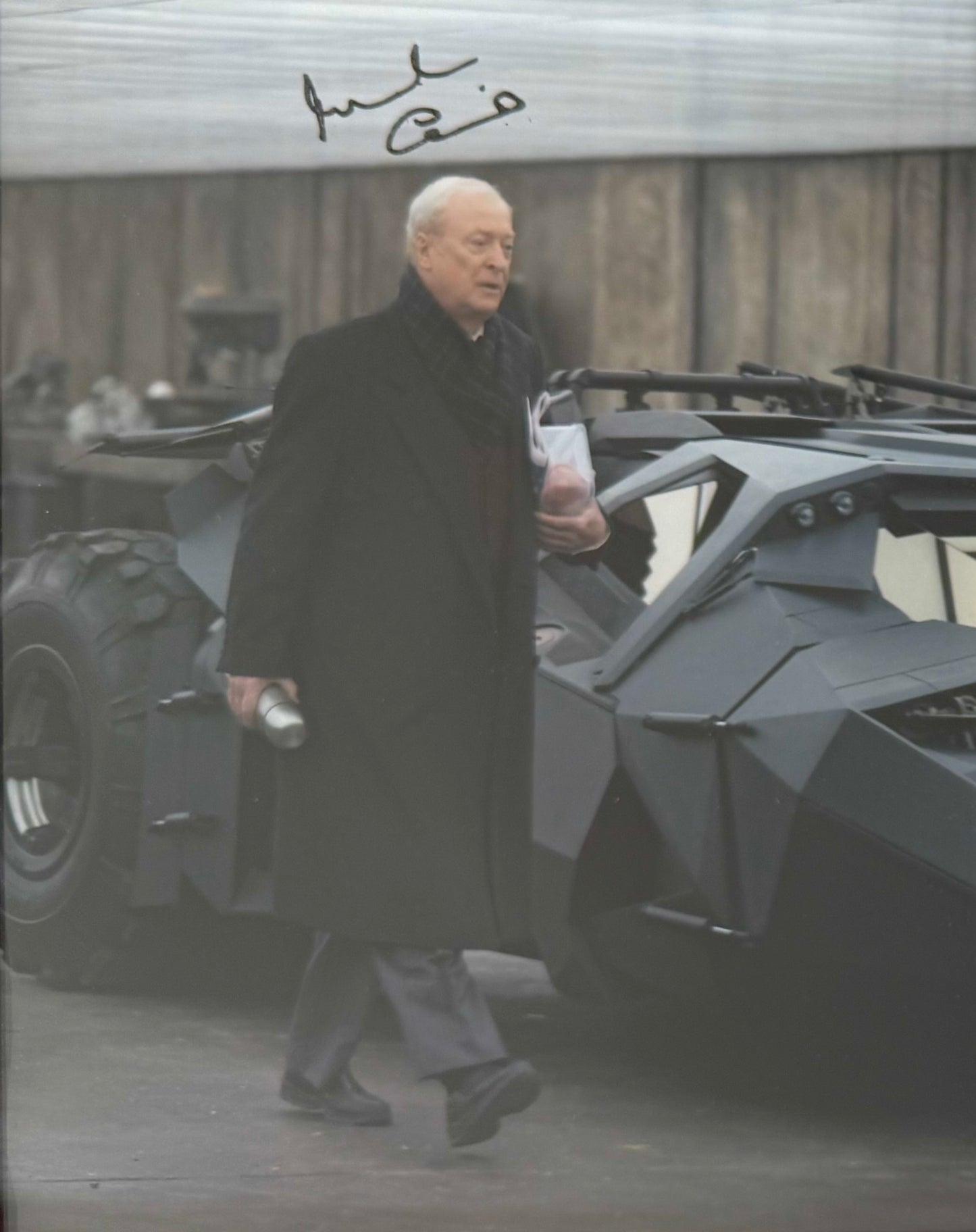 Michael Caine, Hand Signed 'Batman, The Dark Knight', Film Photo & COA
