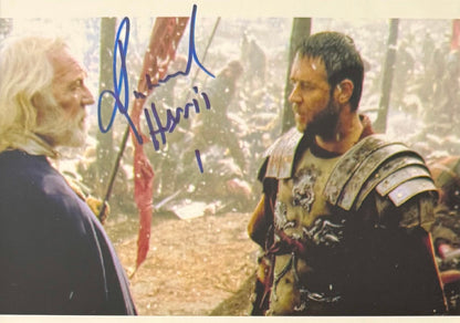 Richard Harris Guaranteed Hand Signed Gladiator Photo, Framed 25cm x 20cm & COA
