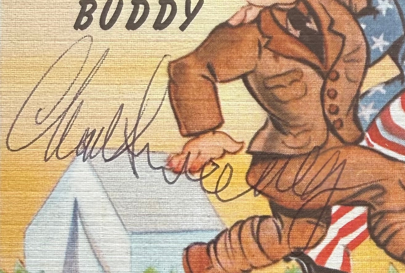 Charles Sweeney, Bockscar Nagasaki Atomic Bomb Pilot, Hand Signed Postcard & John Reznikoff COA
