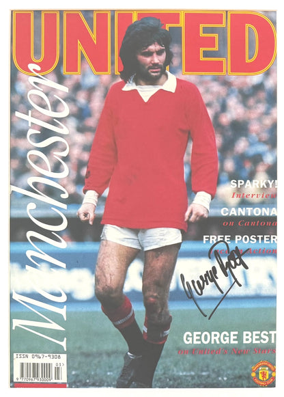 George Best, Manchester United Legend, Stunning Hand Signed Photo & COA