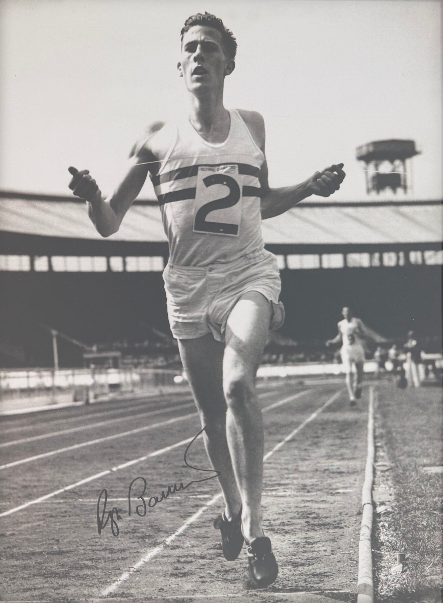 Sir Roger Bannister, Iconic Athlete, Hand Signed Framed Photo Presentation & COA
