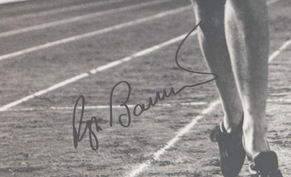 Sir Roger Bannister, Iconic Athlete, Hand Signed Framed Photo Presentation & COA