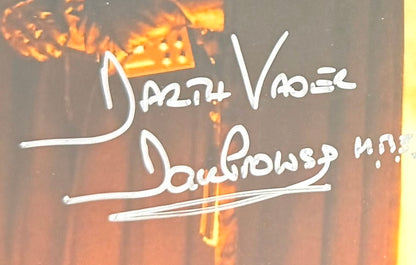 Dave Prowse, Star Wars Darth Vader, Hand Signed Photo & AFTAL Member COA