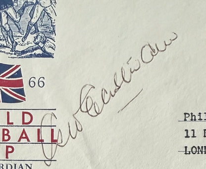 George Eastham, Stoke, Arsenal, England Legend, Hand Signed First Day Cover, FDC