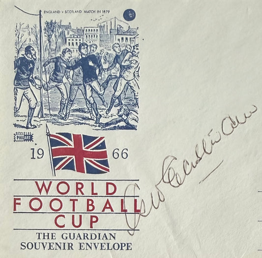 George Eastham, Stoke, Arsenal, England Legend, Hand Signed First Day Cover, FDC
