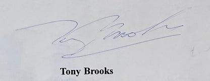 Tony Brooks, Iconic Ferrari Formula 1 Driver, Hand Signed FDC, First Day Cover