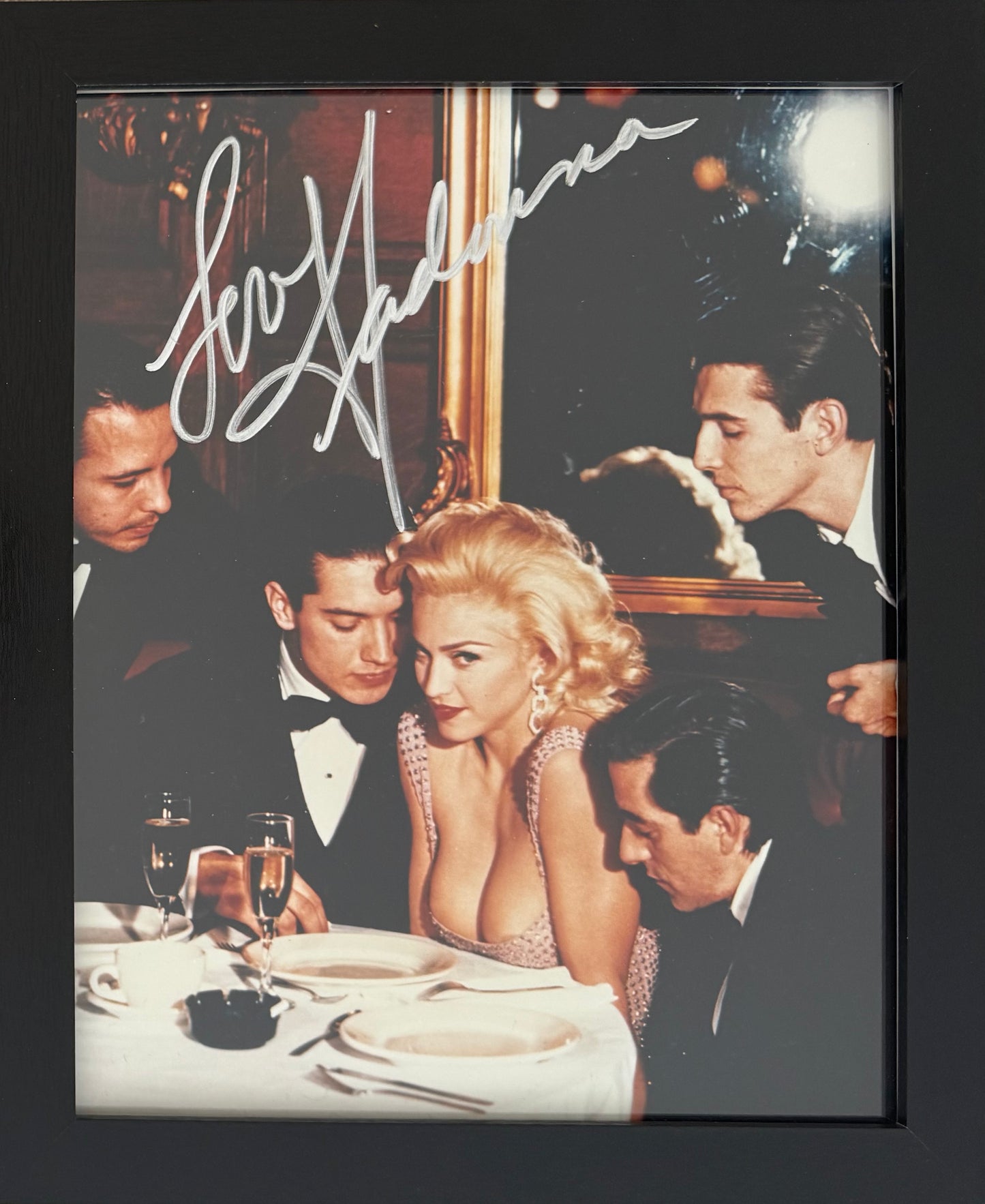 Madonna, Actress, Singer, Cultural Icon, Hand Signed Framed Photo With COA