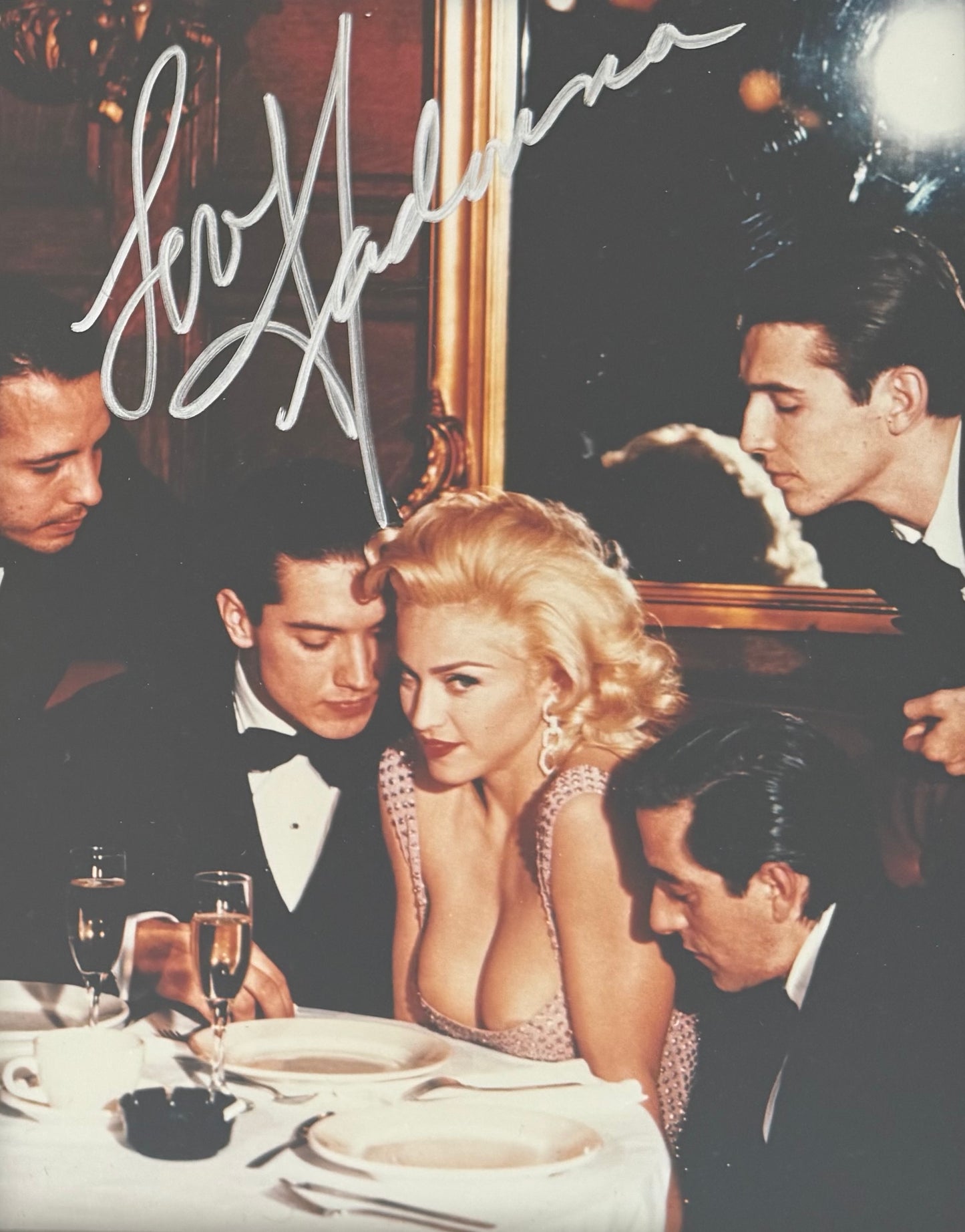 Madonna, Actress, Singer, Cultural Icon, Hand Signed Framed Photo With COA