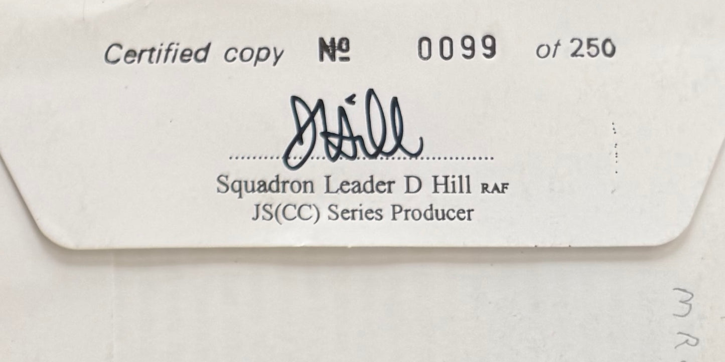 Ricardo Patrese, F1 Legend, Hand Signed Limited Edition FDC Photo Presentation