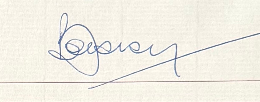 Bobby Moore, England 1966 Legend, Guaranteed Hand Signed Letter Presentation & COA