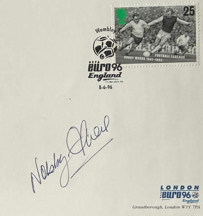 Nobby Stiles, England, Manchester United Legend, Hand Signed FDC First Day Cover