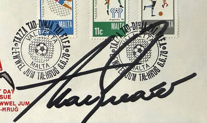 Alan Shearer Newcastle United, England Legend, Hand Signed FDC - First Day Cover